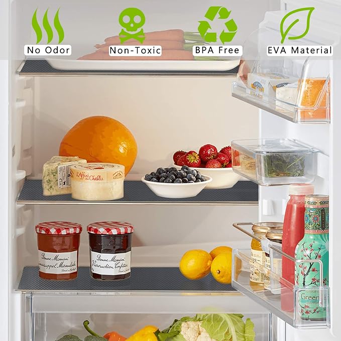 HooTown Shelf Liner Kitchen Cabinet Drawer Mats 11.8 Inch Wide x 13 Feet Long - Image 2