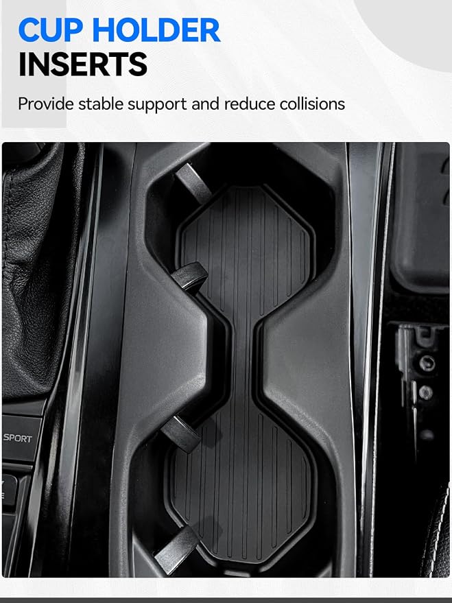 ELECFRESH 4PCS Center Console Organizer Tray - Image 2