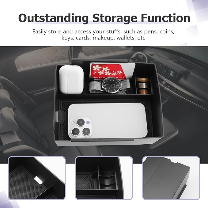 LUWU 2025 K4 KIA Center Console Organizer Compatible - Image 3
