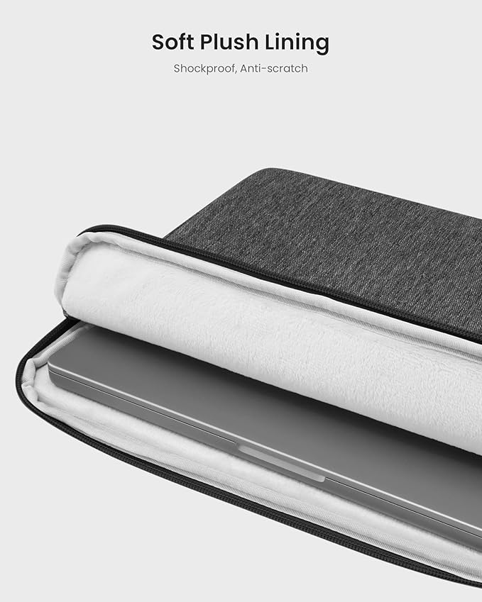 tomtoc Slim Laptop Sleeve for 13.5-14.3 Lenovo, Acer Laptop Notebook, - Image 4