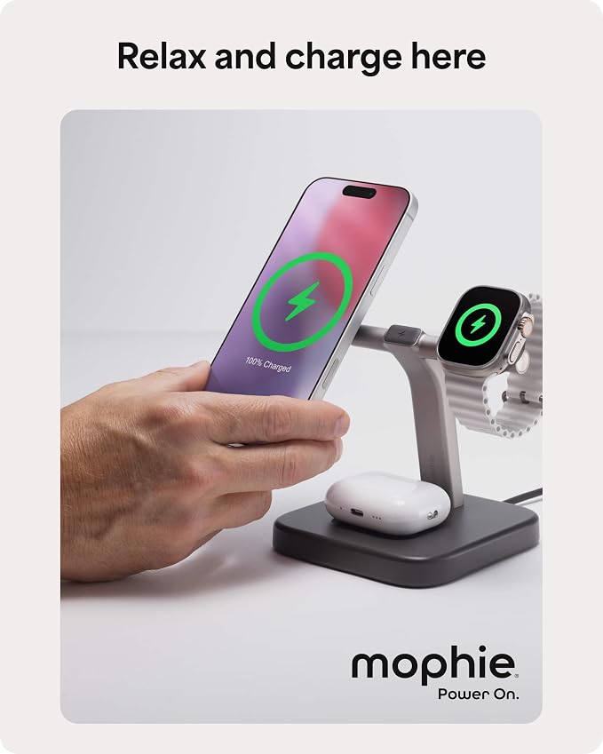 Mophie 3-in-1 Wireless Charging Stand - Image 10