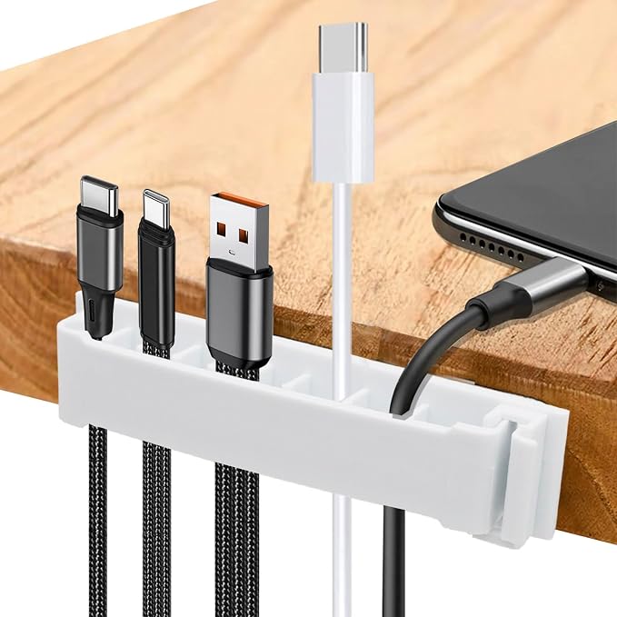 Cable Clips Holder, Self Adhesive Cables Management Clips Cord Organizer Charger by CSZDTOOLS