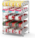 Vrisa Can Organizer for Pantry 5 Tier Canned Food Organizer Can Storage Rack by Vrisa