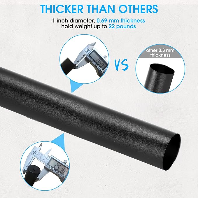 Industrial Curtain Rod Set - Image 5