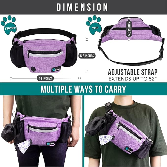 PetAmi Dog Fanny Pack, Treat Pouch - Image 5