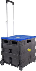 dbest products Quik Cart Collapsible Rolling Crate on Wheels by dbestproductsInc