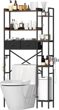 Over The Toilet Storage Rack, 7-Tier Over Toilet Bathroom Organizer by Suuiwau