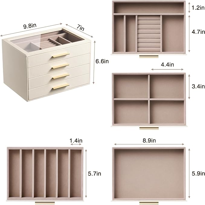 pickpiff Jewelry Box Organizer Case - Image 8