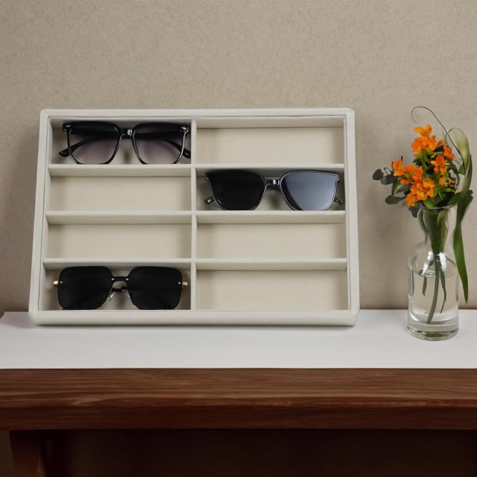 Large Velvet Sunglasses Storage Organizers Jewelry Organizer, Velvet Jewelry - Image 2