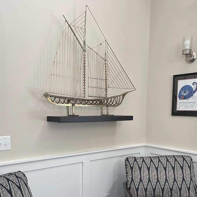 joelsantiques - 48 Inch Wooden Floating Shelves - Image 8