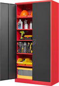 SISESOL Wide & Deep Metal Storage Cabinet by SISESOL