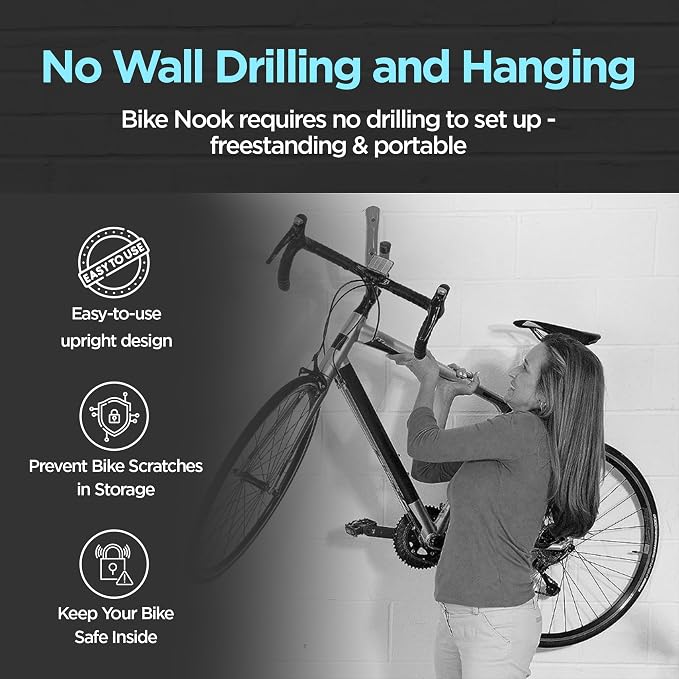 Bike Nook Pro Stand & Vertical Storage Rack - Image 9