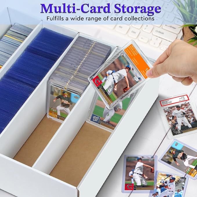4 Pack Trading Card Storage Box - Image 5