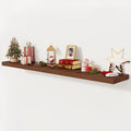 Fun Memories 72 Inch Floating Shelf, 12 Inch Deep Wall Shelf by FunMemories