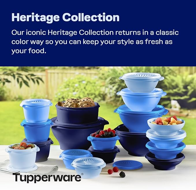 Tupperware Heritage Collection, New 36 Piece Food Storage Container Set in - Image 2