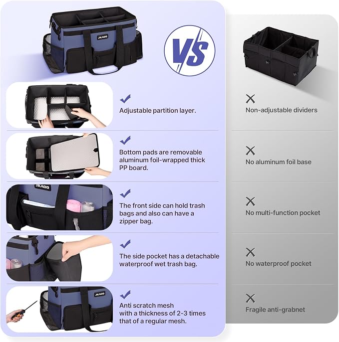 Large Wearable Cleaning Caddy Bags, Cleaning Supplies Storage Bag - Image 5