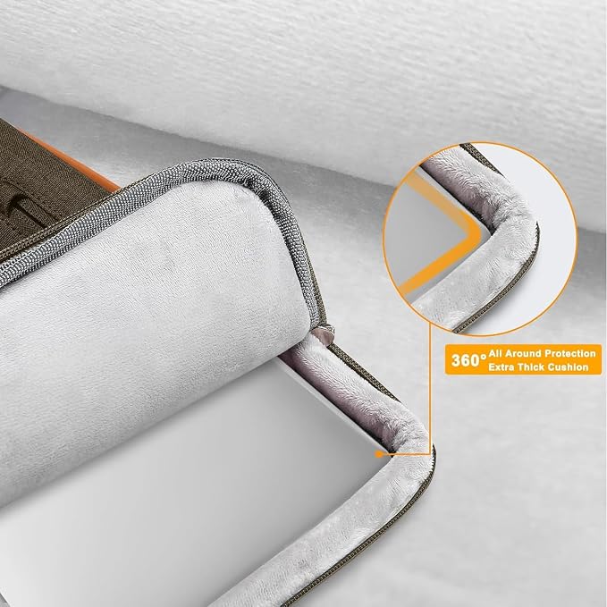 MOSISO 360 Protective Laptop Case 13 inch, 13 inch Laptop Sleeve Compatible - Image 3