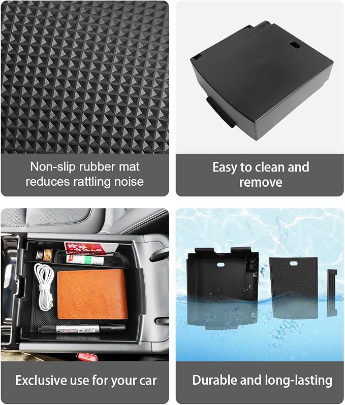 CDEFG for 2025 2026 Hyundai Tucson Limited Center Console Organizer, for 2025 - Image 5