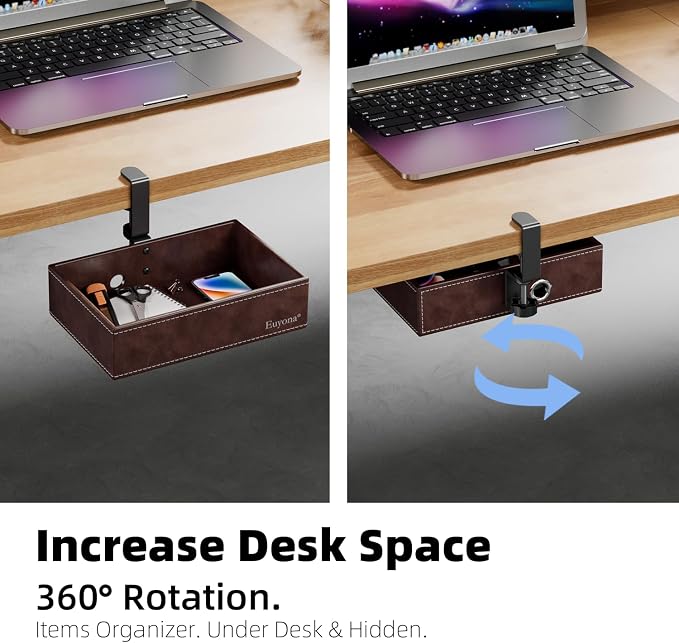 Mesh Hidden Desk Organizer - Image 3