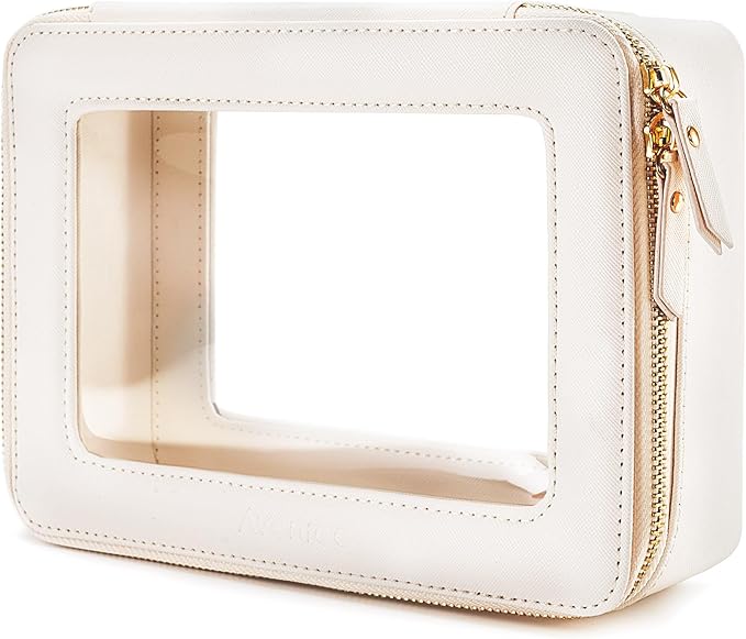 Aveniee Clear Makeup Bag Organizer, Travel Toiletry Bag Cosmetic Case by Aveniee