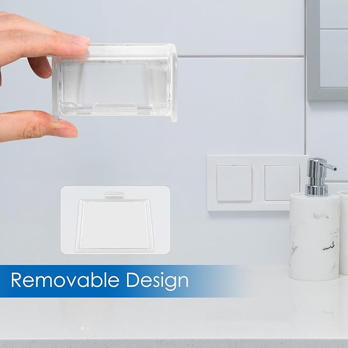 2 PCS Toothbrush Holder Wall Mounted - Image 3