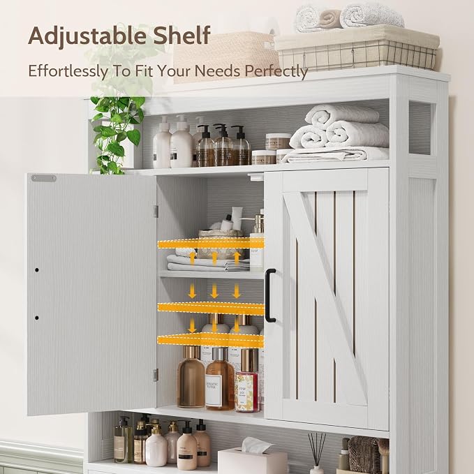 Over The Toilet Storage Cabinet - Image 6