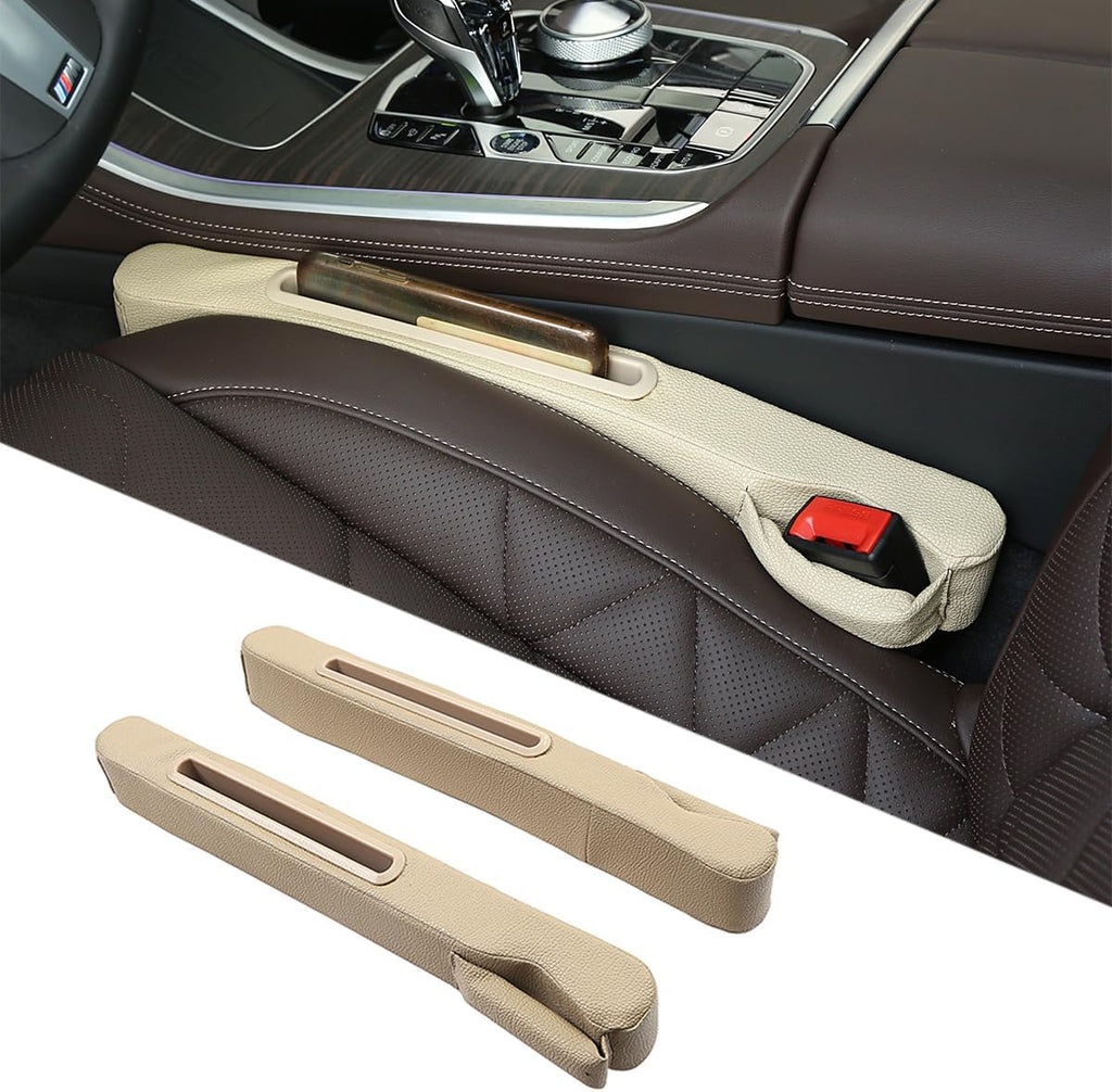 2 Pack Car Seat Gap Filler Organizer for Driver Side and Passenger