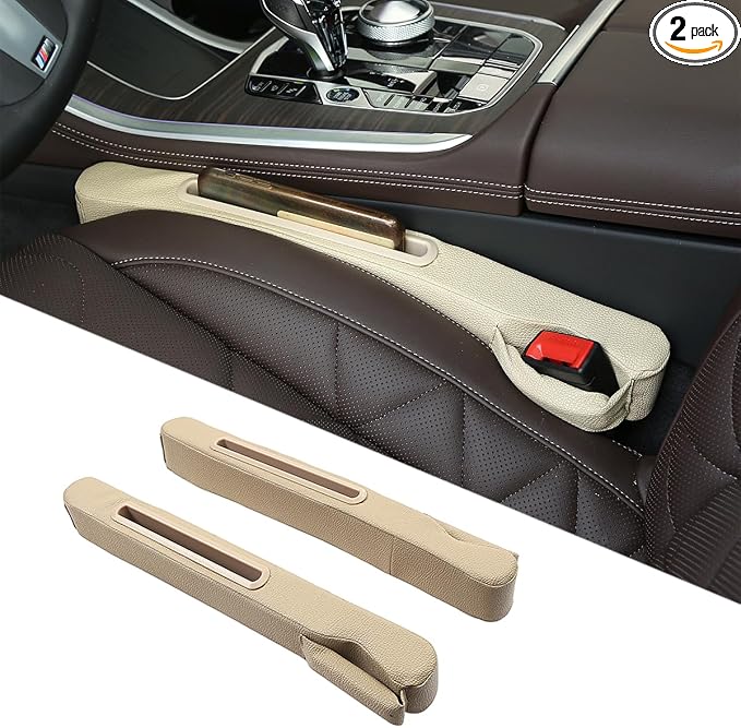 DEEYOTA 2 Pack Car Seat Gap Filler Organizer by DEEYOTA