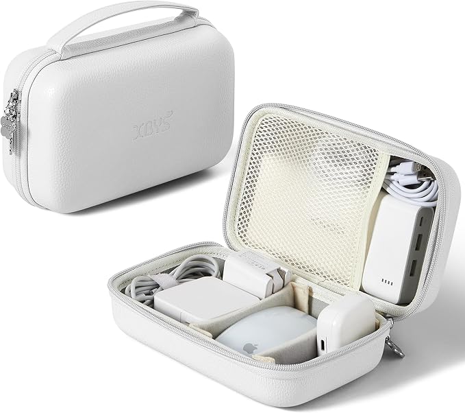 Charger Case for Macbook, Portable Tech Electronic Organizer Bag, Travel by Linpr