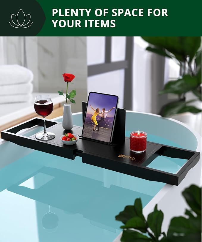 ROYAL CRAFT WOOD Premium Bathtub Tray - Image 4