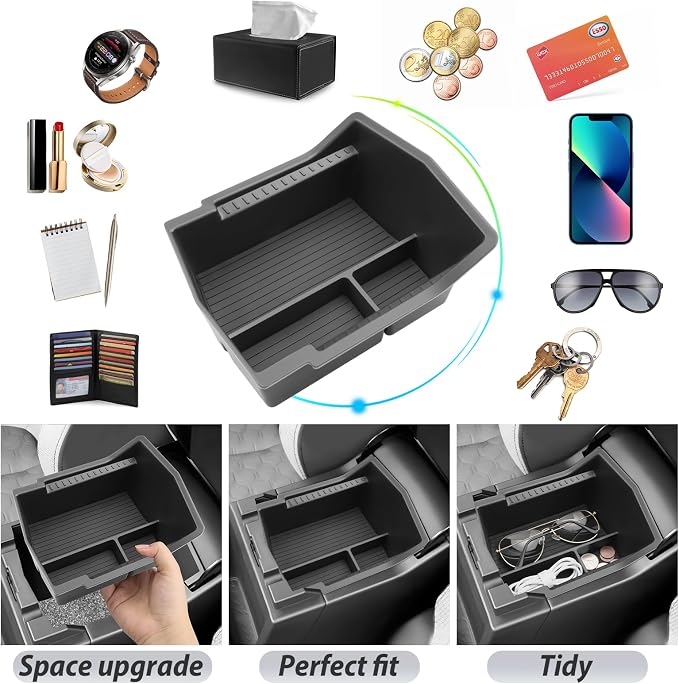 SKTU for 2025 2026 Subaru Forester Accessories Center Console Organizer for - Image 2