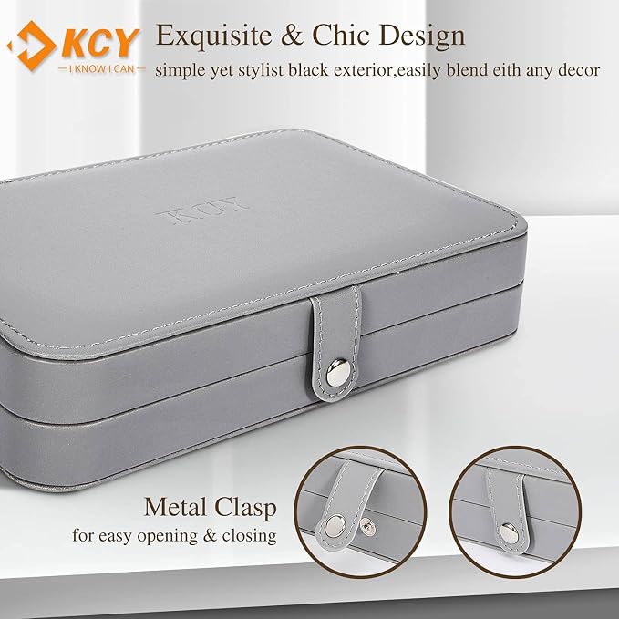 KCY Travel Jewelry Organizer Box - Image 2