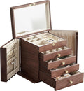 CHOSIN Black Walnut Wooden Jewelry Box by CHOSIN