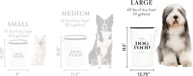 Harry Barker Pet Food Storage Collection, Bon Chien Food Storage - Image 3