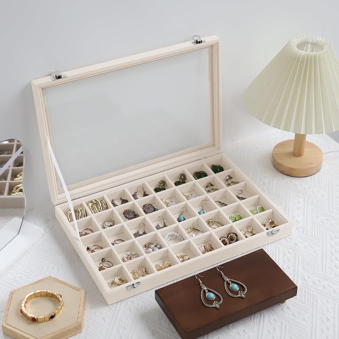 Stratalife Jewelry Organizer 40 Grid Jewelry Trays - Image 5