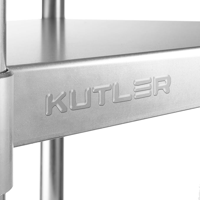 KUTLER Stainless Steel Table 30 x 72 Inches, NSF Heavy Duty Commercial Kitchen - Image 7