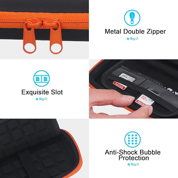 Lacdo Hard Carrying Case for SanDisk Extreme Pro/SanDisk Extreme Portable - Image 3