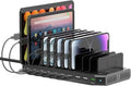 Multi USB Charging Station for Multiple Devices, 60W 10 Ports Multi Charger by SuidekDirect