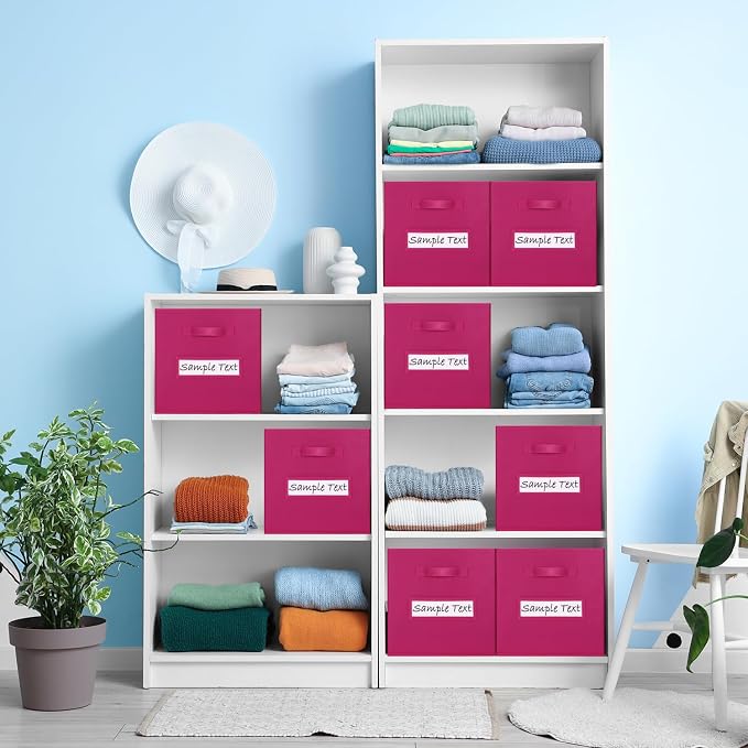 artsdi 11x11 storage cube bins Foldable Fabric storage cubes - Image 6