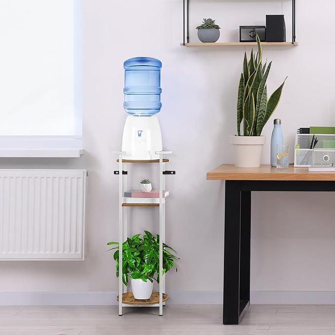 OYEAL Water Dispenser Stand 5 Gallon Water Cooler Jug Storage Rack Water Filter - Image 7