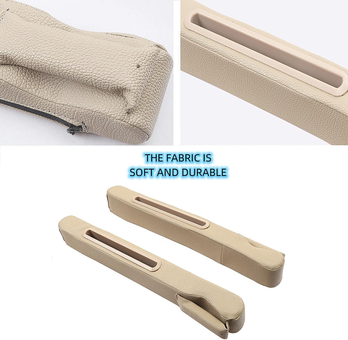 2 Pack Car Seat Gap Filler Organizer for Driver Side and Passenger