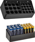 Wall Mounted Battery Storage Manager, Battery Storage Rack Suitable by RUDDLIN