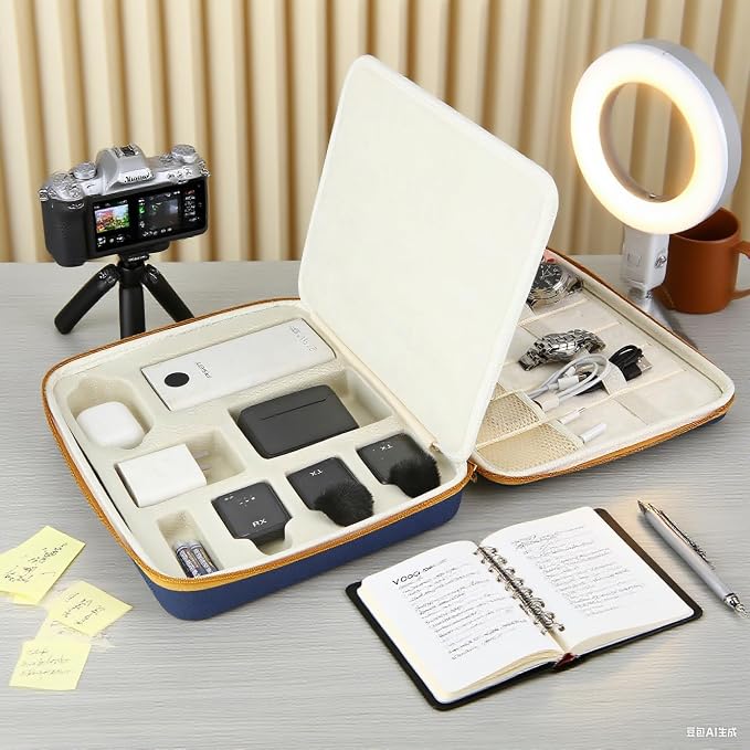 Essential Electronics Travel Organizer Case, Tech Accessories Travel Pouch - Image 4