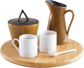 TB Home Lazy Susan Organizer for Cabinet, Pantry or Tabletop – 10" Bamboo by TB+Home