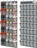 Windyun 2 Pcs 70 Large over The Door Shoe Organizer Hanging Shoe Rack by Windyun