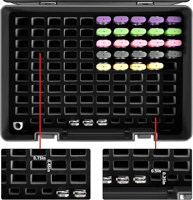 Flash Drive Case USB Memory Stick SD Card Storage Organizer- Holds 134pcs Thumb - Image 2