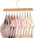 TOPIA HANGER Bra Hanger for Closet, Tank Top Hangers 20 Hooks Capacity Foldable by TOPIAHANGER
