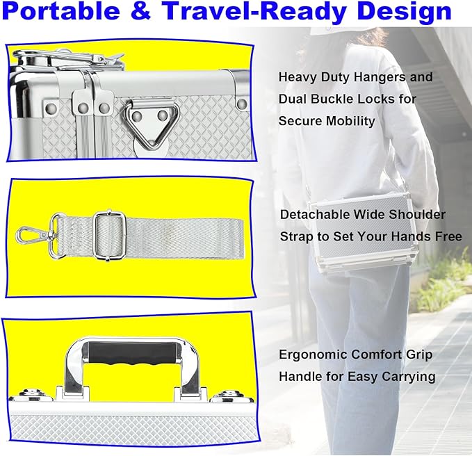 Multi color Card Storage Hard Case, Sports Card Collection Boxes, Trading Cards - Image 5