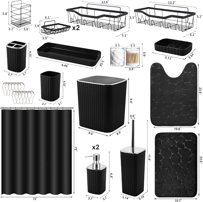 30PC Bathroom Accessories Set - Image 2