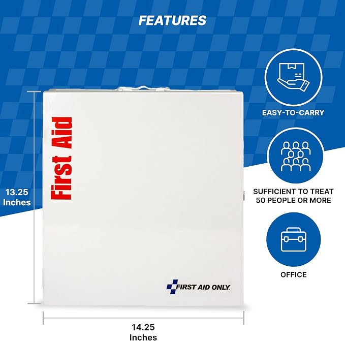 First Aid Only 746000 SmartCompliance 50-Person ANSI A+ and OSHA Compliant - Image 4
